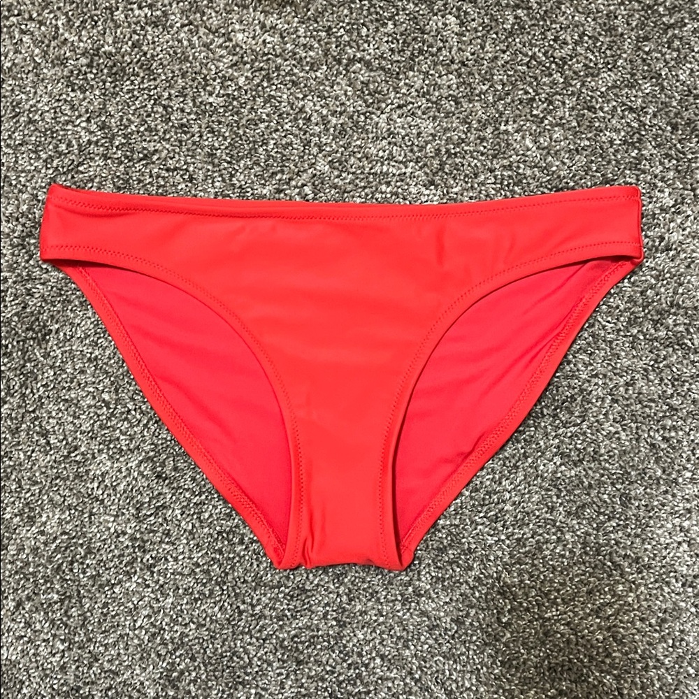 New Without Tag Aerie American Eagle Bikini Bottom Red‎ Size Small